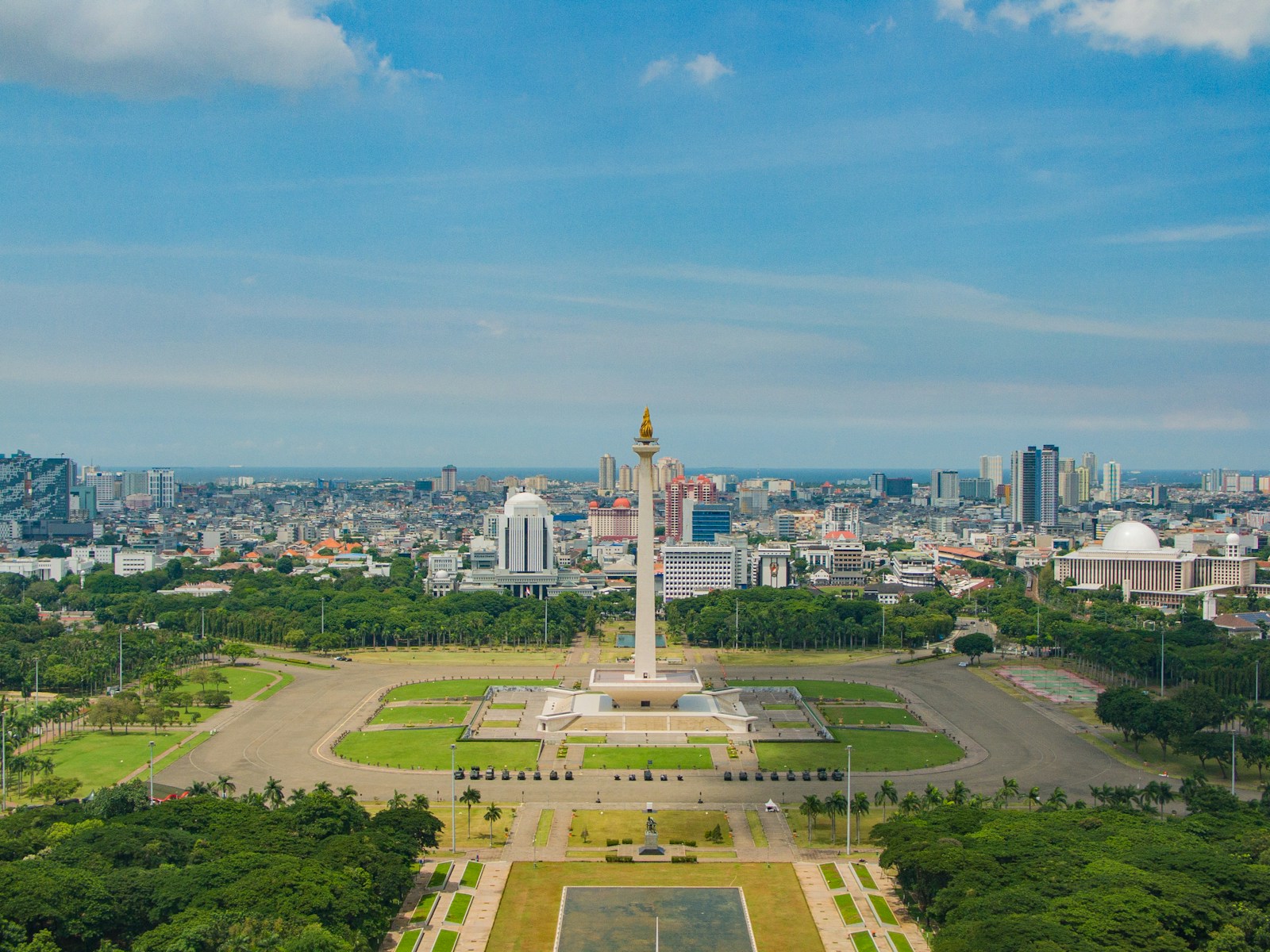 Monumen Nasional (Monas) Jakarta Foto oleh Affan Fadhlan